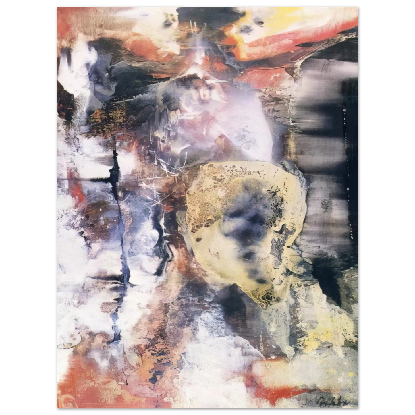 Paul Jenkins - The Archer 75x100 cm / 30x40inches Fine Art Poster