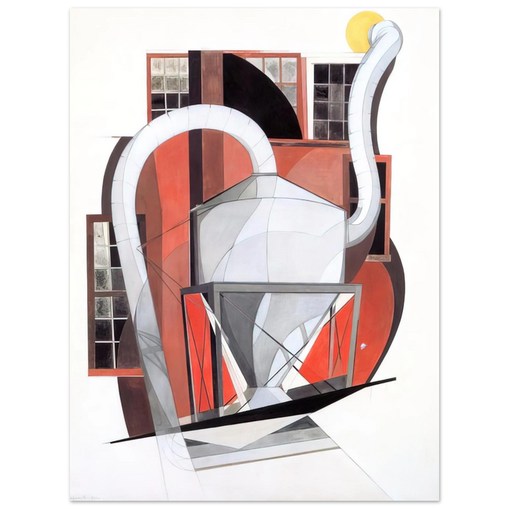 Charles Demuth - Machinery - 1920 75x100 cm / 30x40inches Fine Art Poster