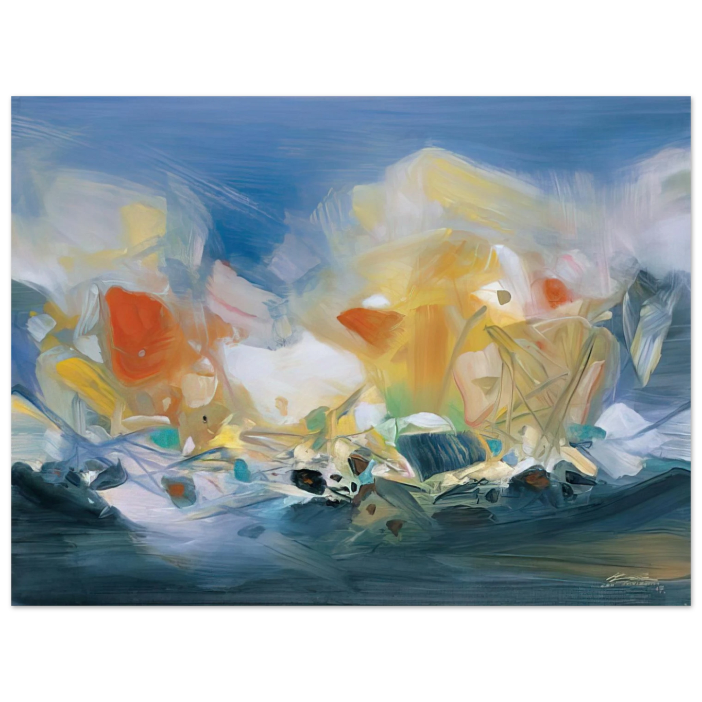 Chu teh Chun - NUEE IMMAT RIELLE 2007 75x100 cm / 30x40inches Fine Art Poster