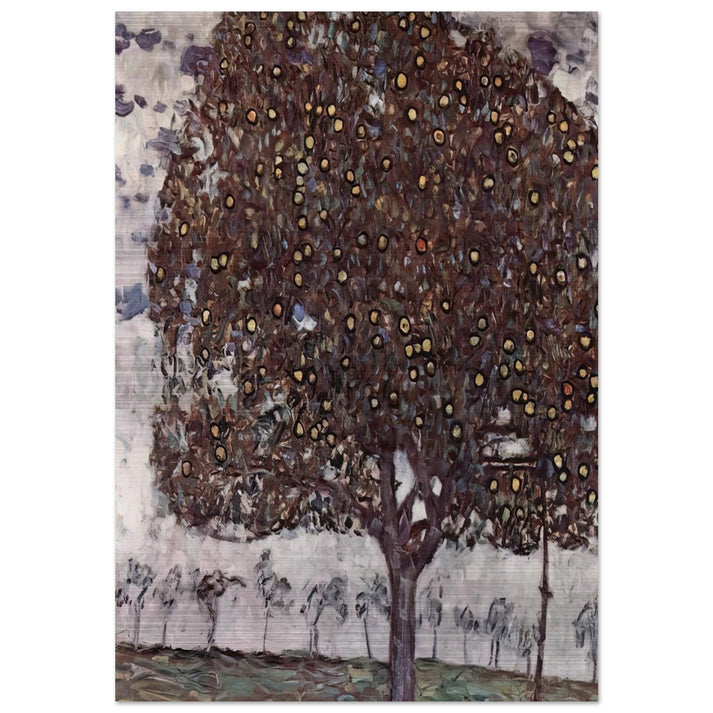 APPLE TREE II - Gustav Klimt Brushed Aluminum Print - 70x100 cm / 28x40 inches | Gustav Klimt Aluminum Print | Gustav Klimt Prints