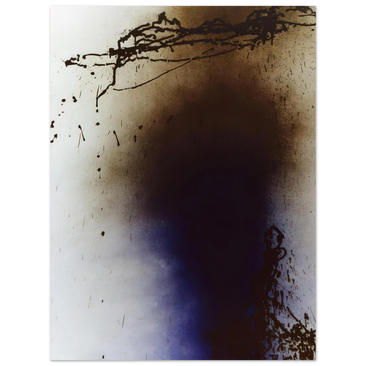 Hans Hartung - Untitled T1989-U11 - 1989 75x100 cm / 30x40inches Fine Art Poster