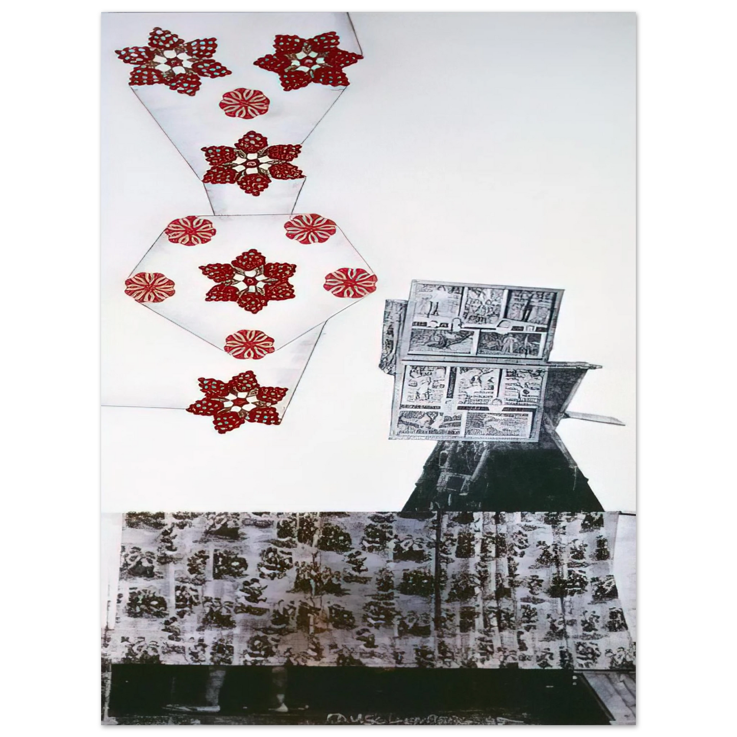 Robert Rauschenberg - PARK ROCI MEXICO 1985 75x100 cm / 30x40inches Fine Art Poster