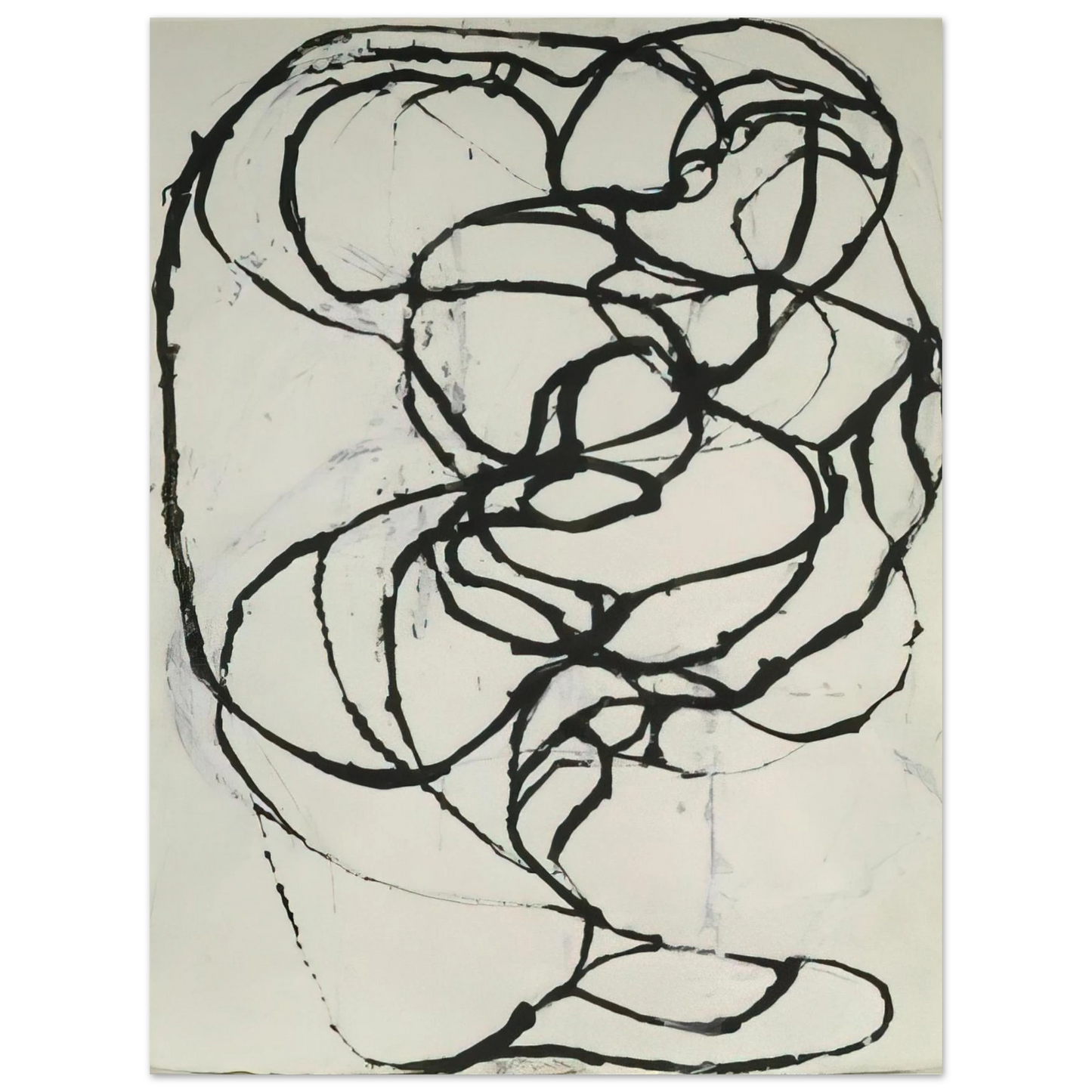 Brice Marden - Eagles Mere Set, 5 - 1997 75x100 cm / 30x40inches Fine Art Poster