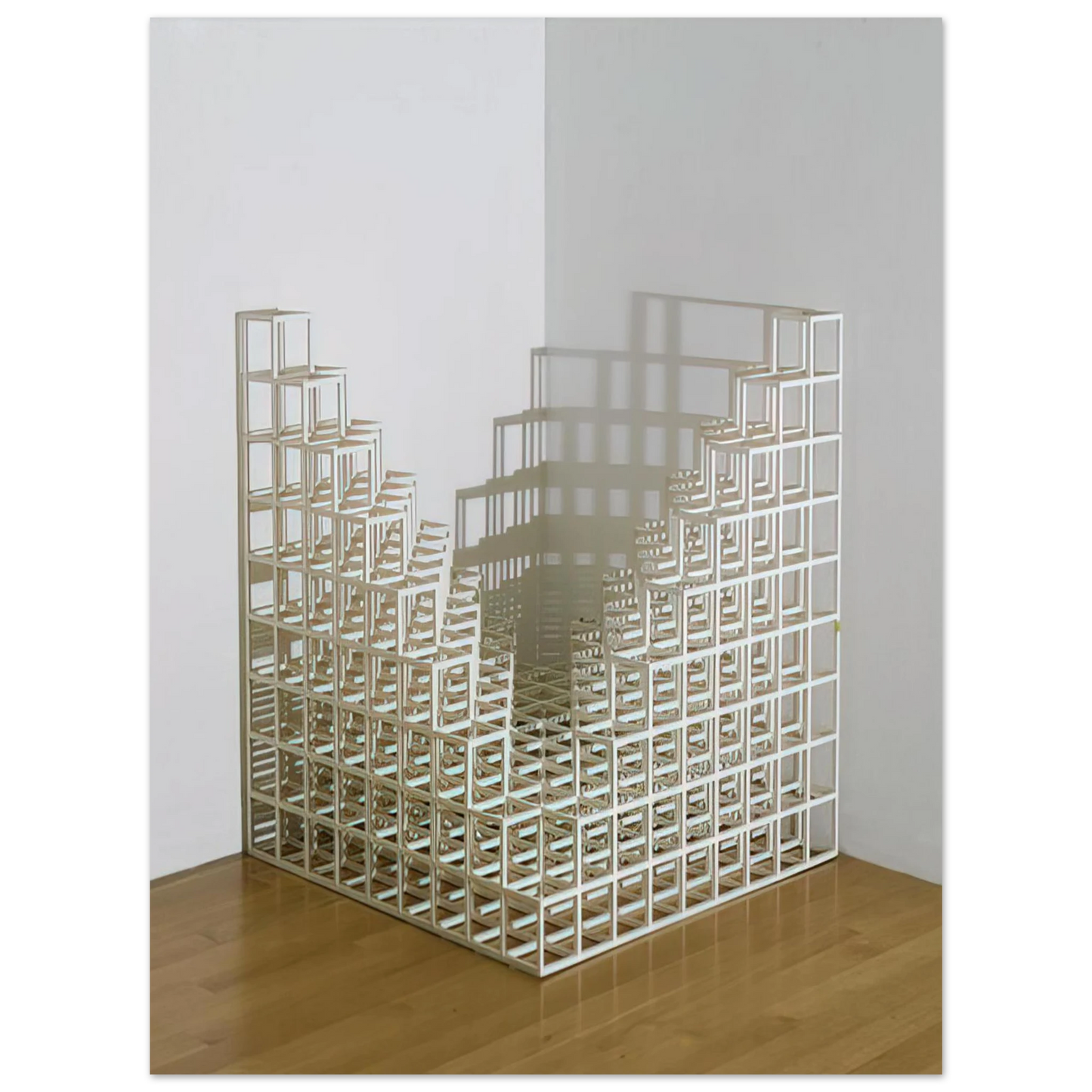 Sol LeWitt - Title Corner piece #4 75x100 cm / 30x40inches Fine Art Poster
