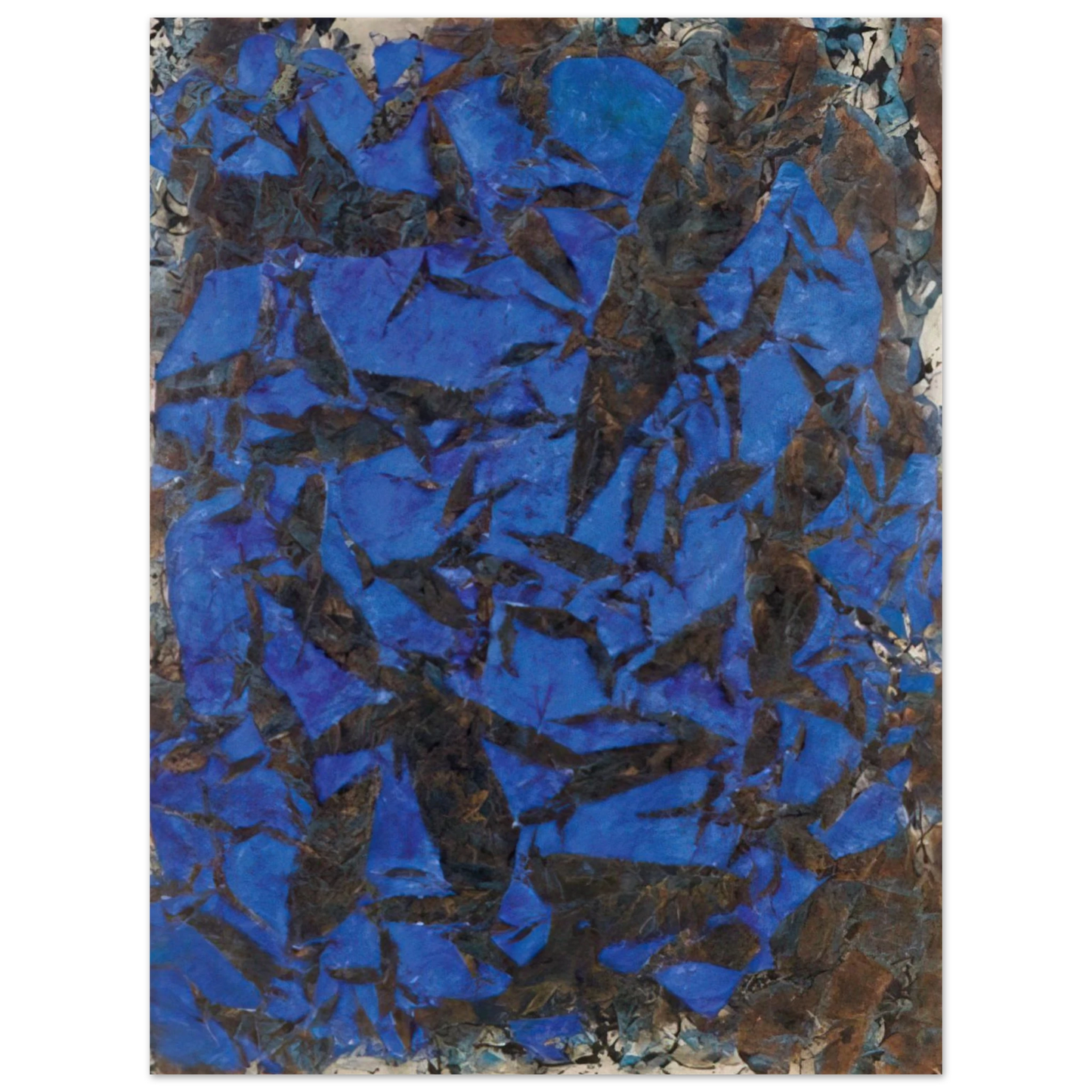 Simon Hantai - Mariale - Tachisme 75x100 cm / 30x40inches Fine Art Poster