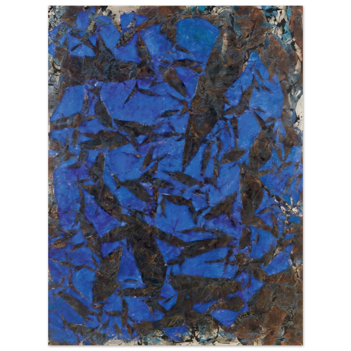 Simon Hantai - Mariale - Tachisme 75x100 cm / 30x40inches Fine Art Poster