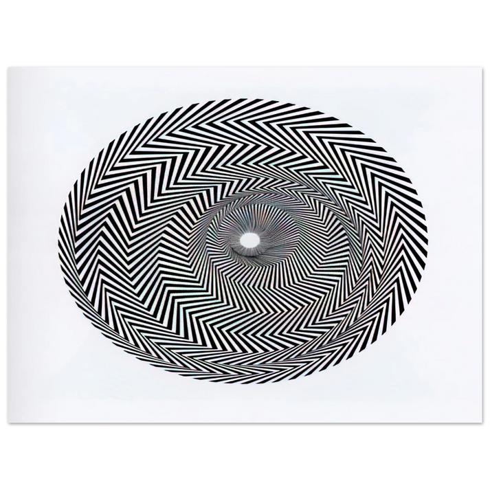 Bridget Riley - BLAZE 1 1962 75x100 cm / 30x40inches Fine Art Poster