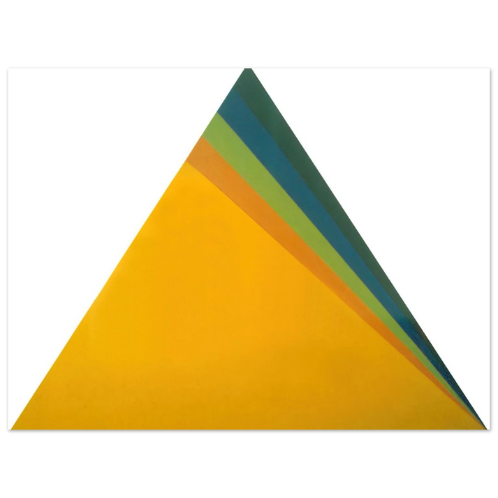 Jeremy Moon - Green Sound - 1964 75x100 cm / 30x40inches Fine Art Poster