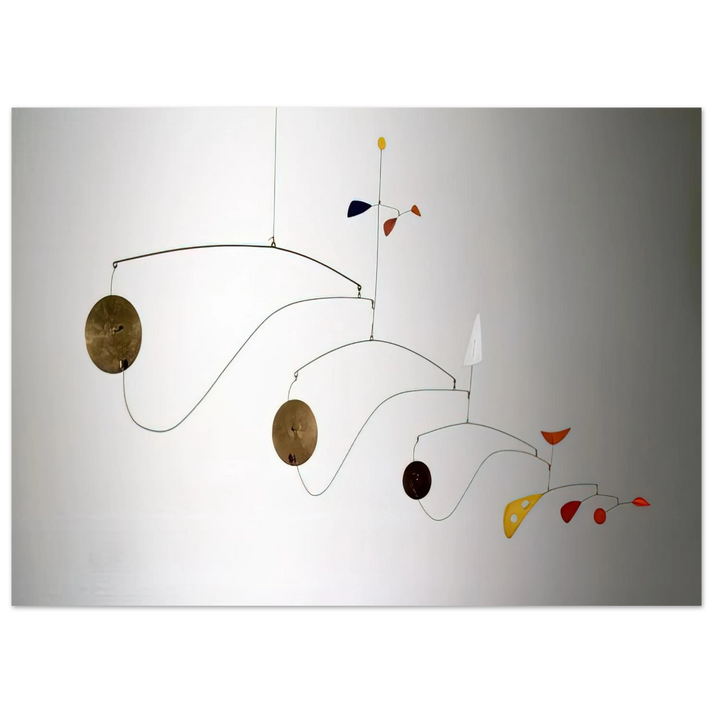 Alexander Calder - TRIPLE GONG 1948 Fine Art Poster