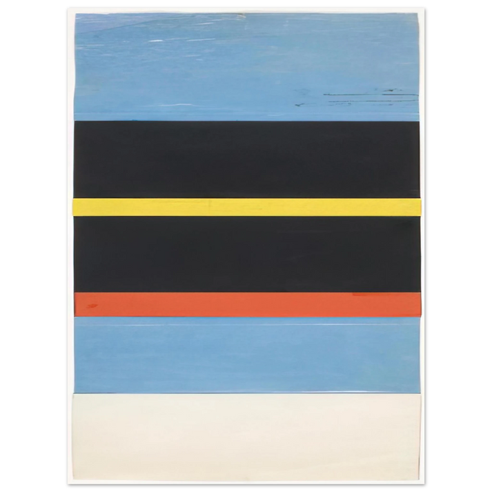 Ellsworth Kelly - Boats in Sanary Harbor 75x100 cm / 30x40inches Fine Art Poster