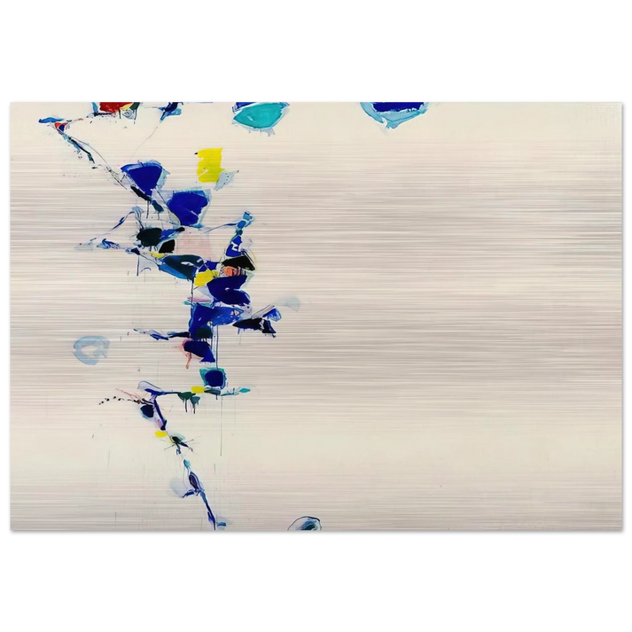 Toward Disappearance III - Sam Francis Brushed Aluminum Print - 70x100 cm / 28x40 inches | Sam Francis Aluminum Print | Sam Francis Prints