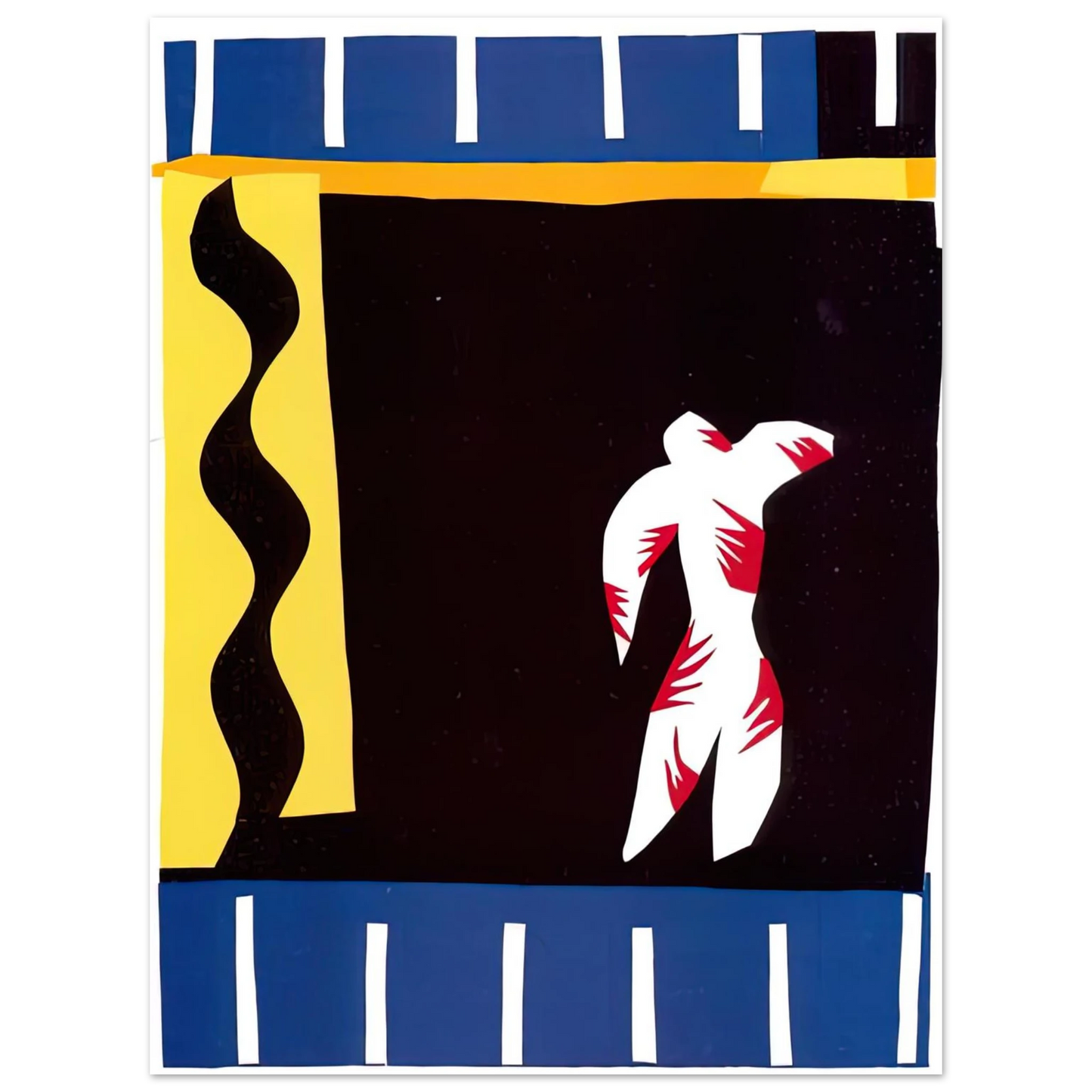 Henri Matisse - THE CLOWN 1943 75x100 cm / 30x40inches Fine Art Poster