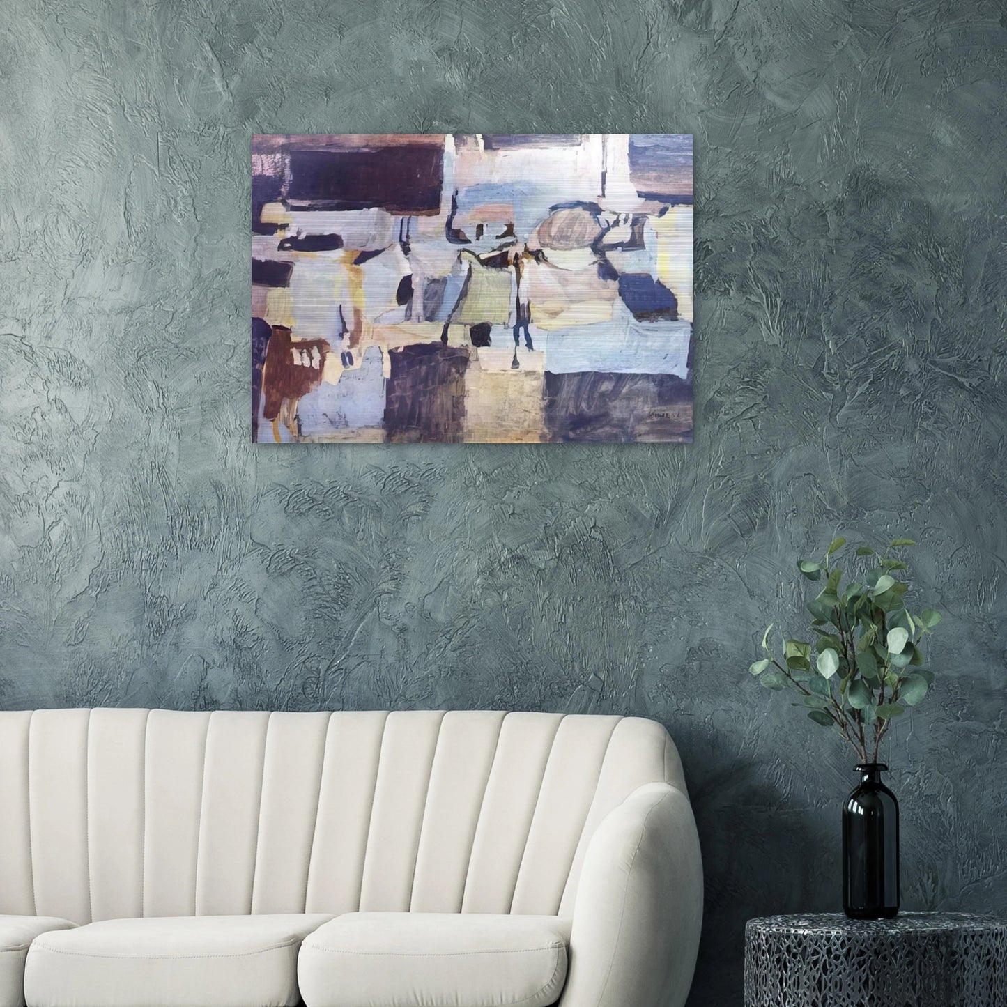 Pintura - 1958 - Menez Brushed Aluminum Print - 70x100 cm / 28x40 inches | Menez Aluminum Print | Menez Prints