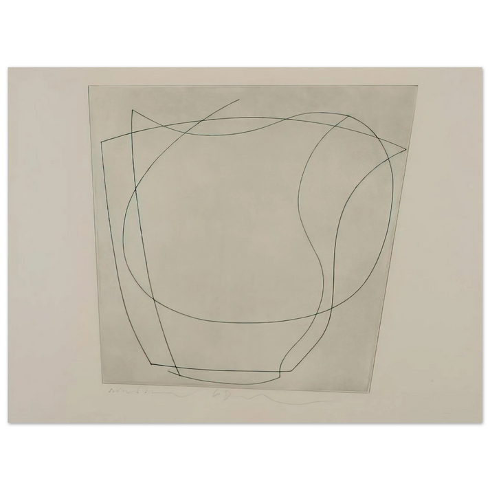 Ben Nicholson - Rafael - 1967 75x100 cm / 30x40inches Fine Art Poster