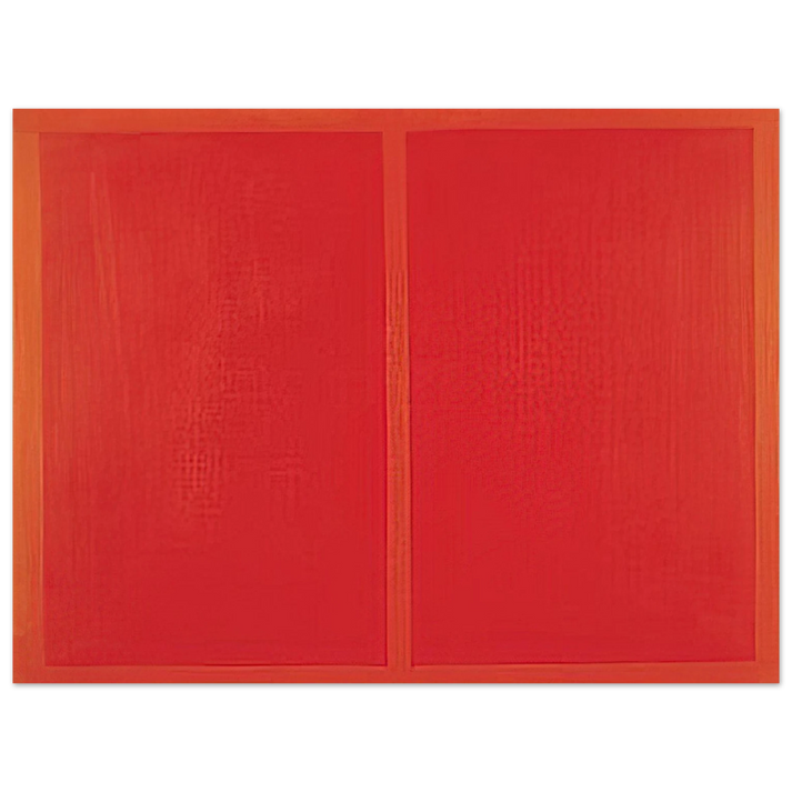Antonio Calderara - Rettangoli equivalenti - 1965 75x100 cm / 30x40inches Fine Art Poster