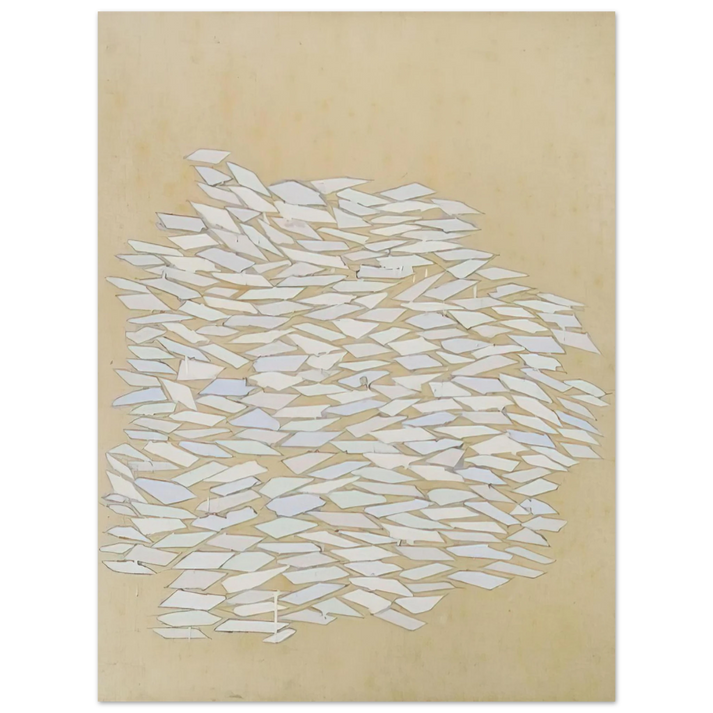 Robert Goodnough - Pastel Statement - 1971 75x100 cm / 30x40inches Fine Art Poster