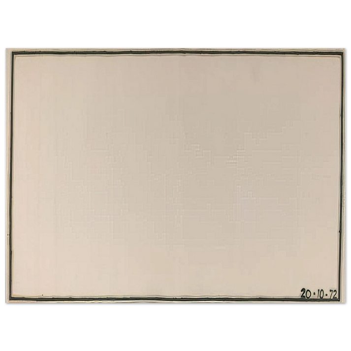 Bob Law - Mr Paranoia VII 20.10.72 No. 106 - 1972 75x100 cm / 30x40inches Fine Art Poster