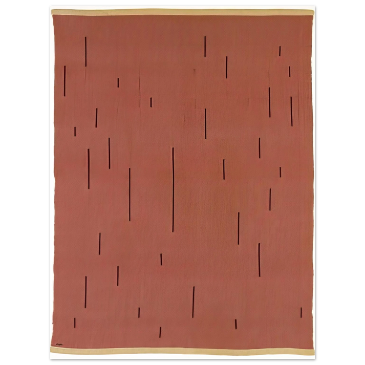Anni Albers - WITH VERTICALS 1946 75x100 cm / 30x40inches Fine Art Poster