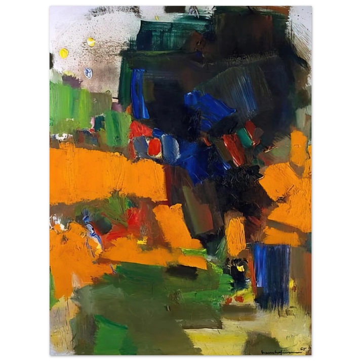 Hans Hofmann - Deep Within the Ravine 75x100 cm / 30x40inches Fine Art Poster