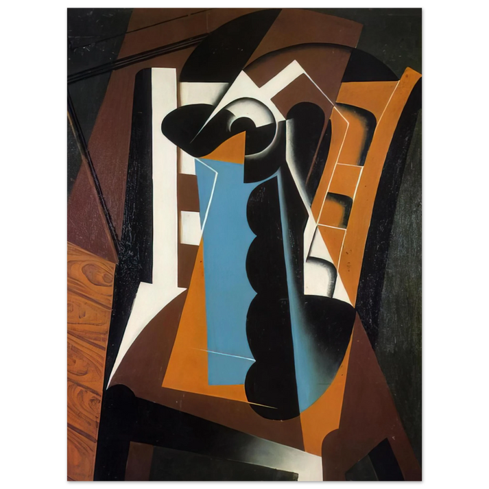 Juan Gris - STILL LIFE ON A CHAIR 1917 75x100 cm / 30x40inches Fine Art Poster