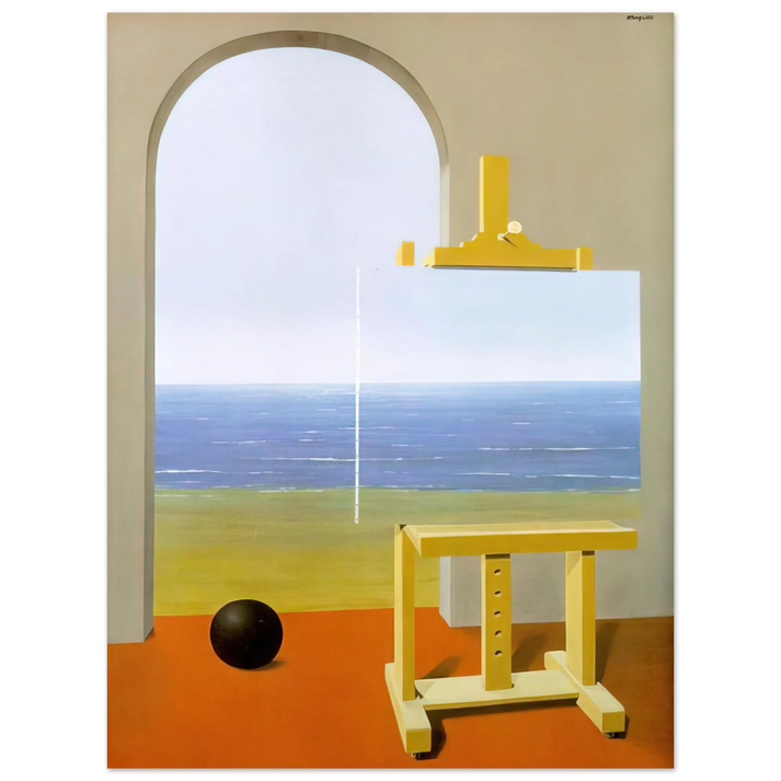 Rene Magritte - THE HUMAN CONDITION 1935 75x100 cm / 30x40inches Fine Art Poster