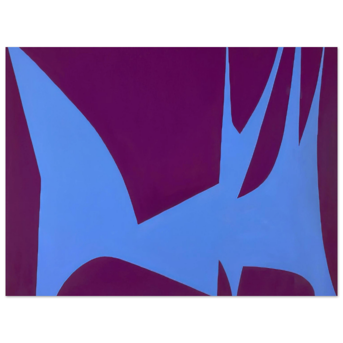Lorser Feitelson - Magical Space Forms - 1951 75x100 cm / 30x40inches Fine Art Poster