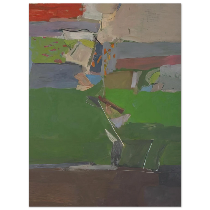 Richard Diebenkorn - Berkeley #13 75x100 cm / 30x40inches Fine Art Poster