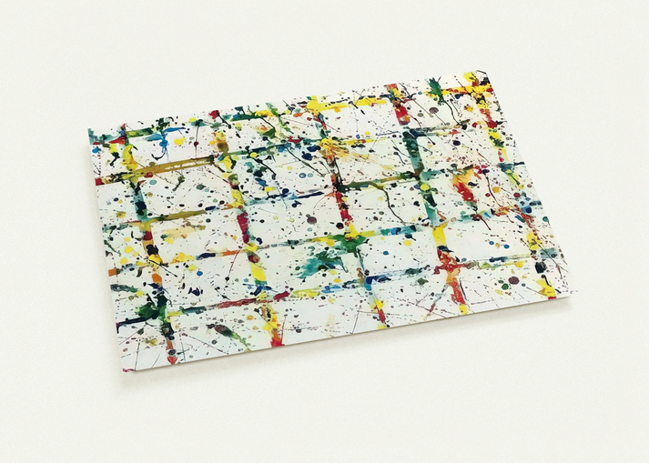 Limb SF78-095 By Sam Francis Pack of 10 Post Cards | Sam Francis Post Cards | A6 (10.5 x 14.8 cm) - 4.1 x 5.8 inches