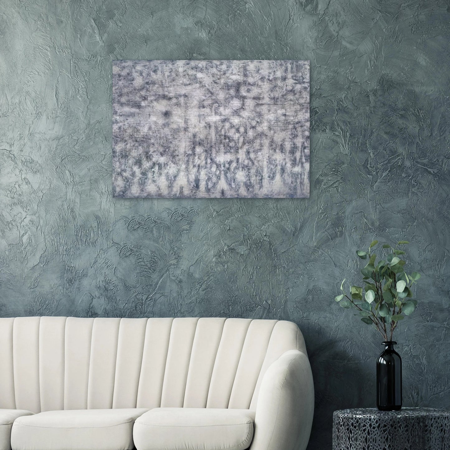 White Garden - 1951 - Richard Pousette-Dart Brushed Aluminum Print - 70x100 cm / 28x40 inches | Richard Pousette-Dart Aluminum Print | Richard Pousette-Dart Prints