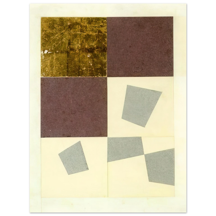 Jean Arp - Geometric Collage 75x100 cm / 30x40inches Fine Art Poster