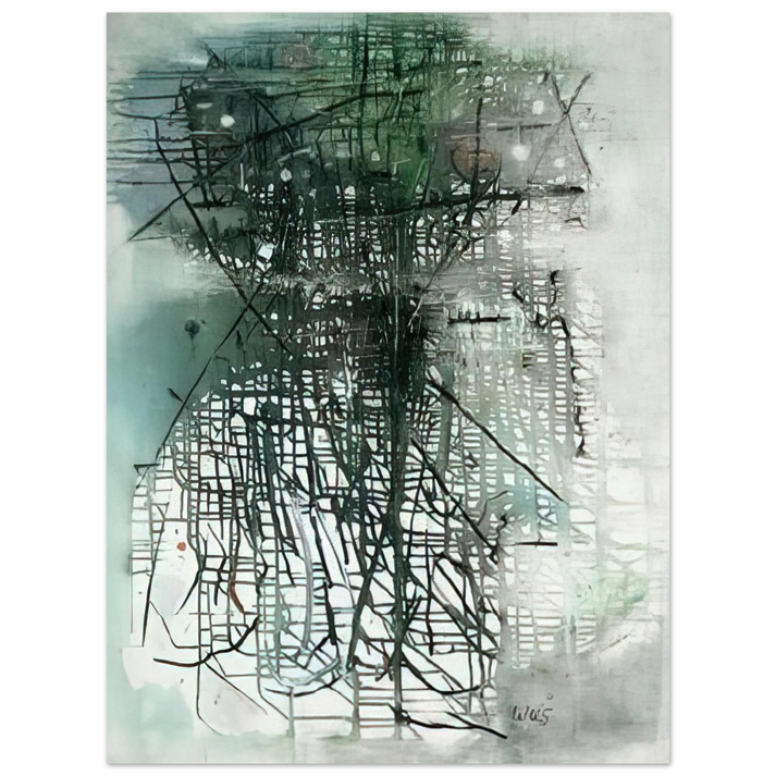 Wols - Composition - Art Informel 75x100 cm / 30x40inches Fine Art Poster