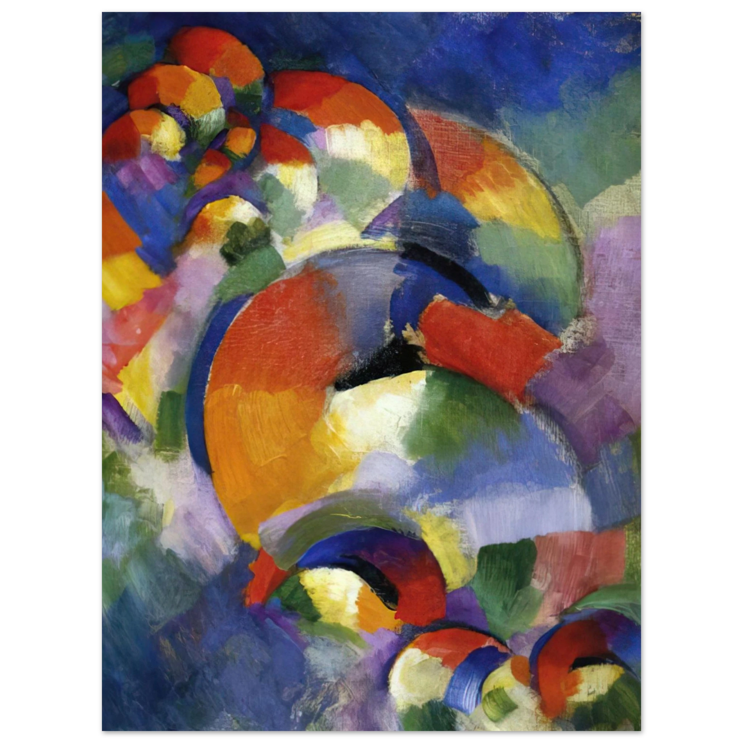 Morgan Russell - Cosmic Synchromy - 1914 75x100 cm / 30x40inches Fine Art Poster