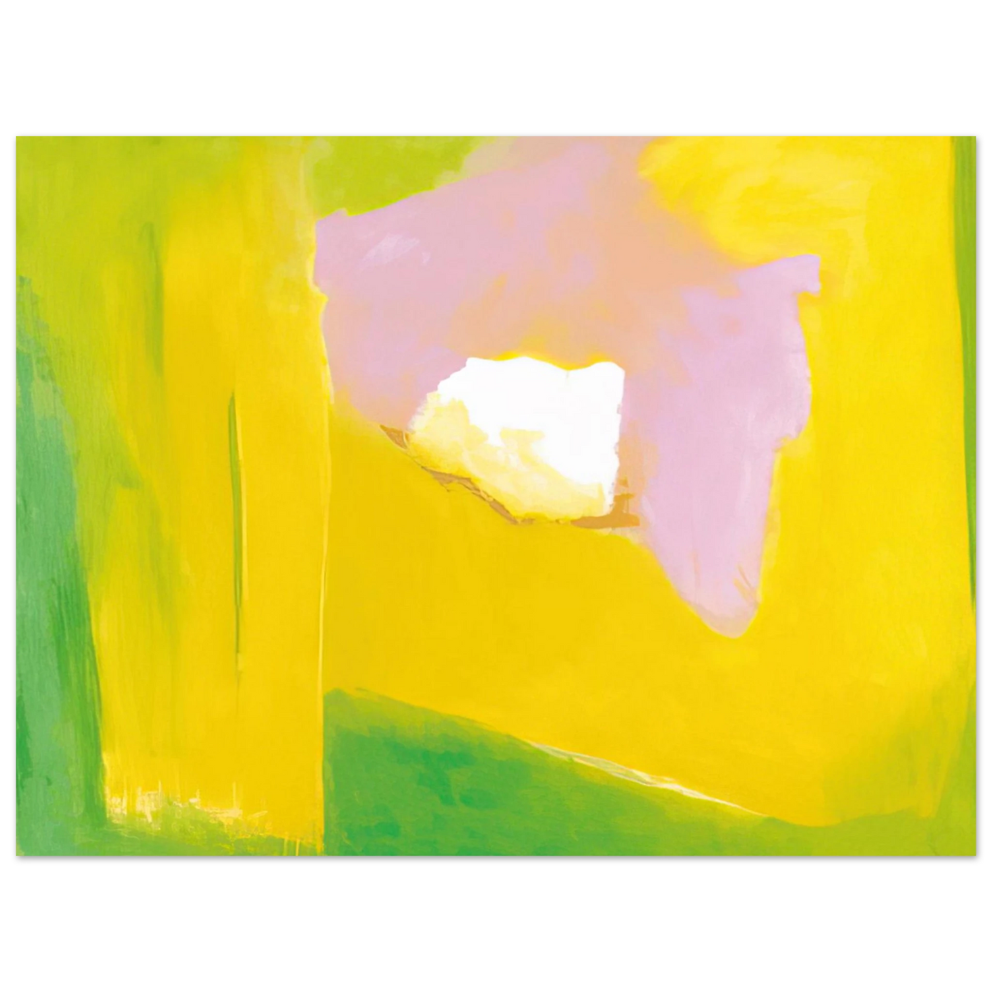 Esteban Vicente - UNTITLED 8 1997 75x100 cm / 30x40inches Fine Art Poster