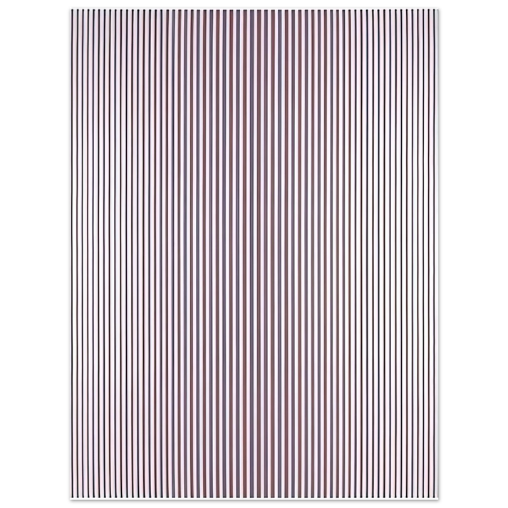 Bridget Riley - CHANT 2 1967 75x100 cm / 30x40inches Fine Art Poster