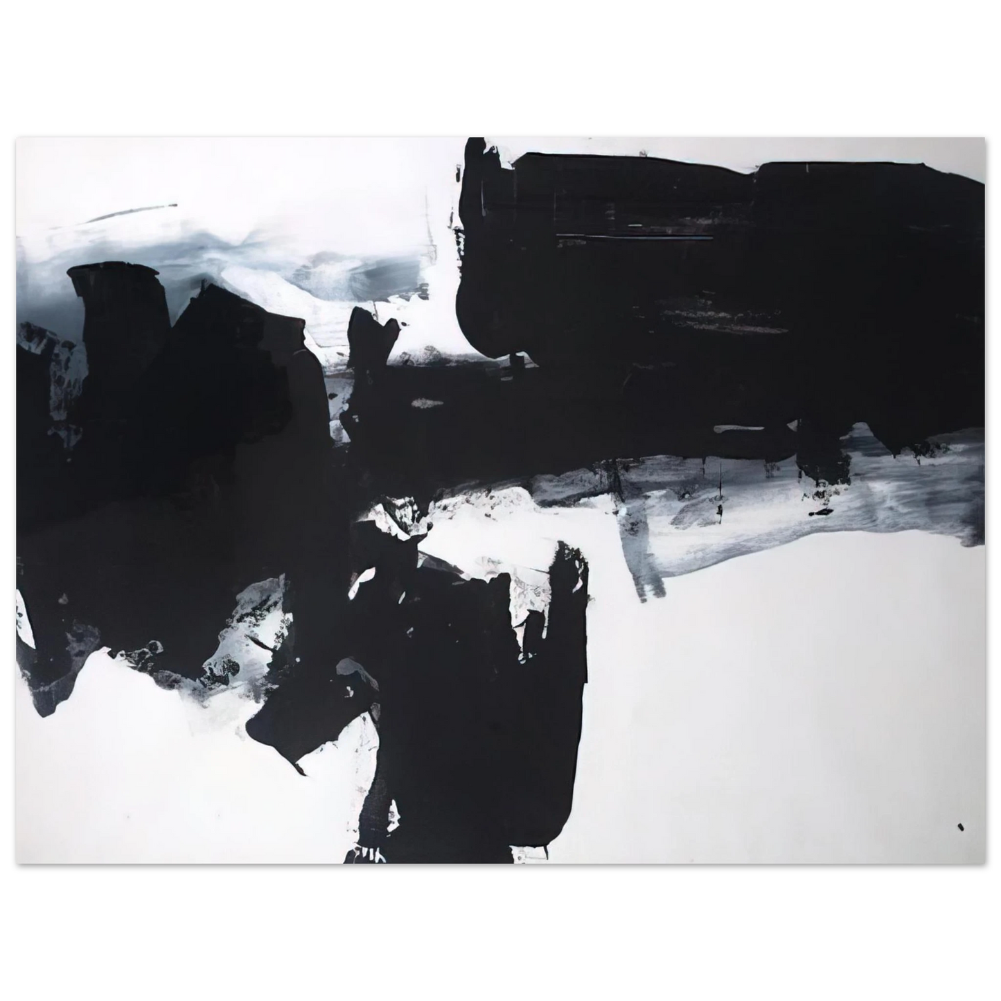 Luis Feito - UNTITLED 1961 3 75x100 cm / 30x40inches Fine Art Poster