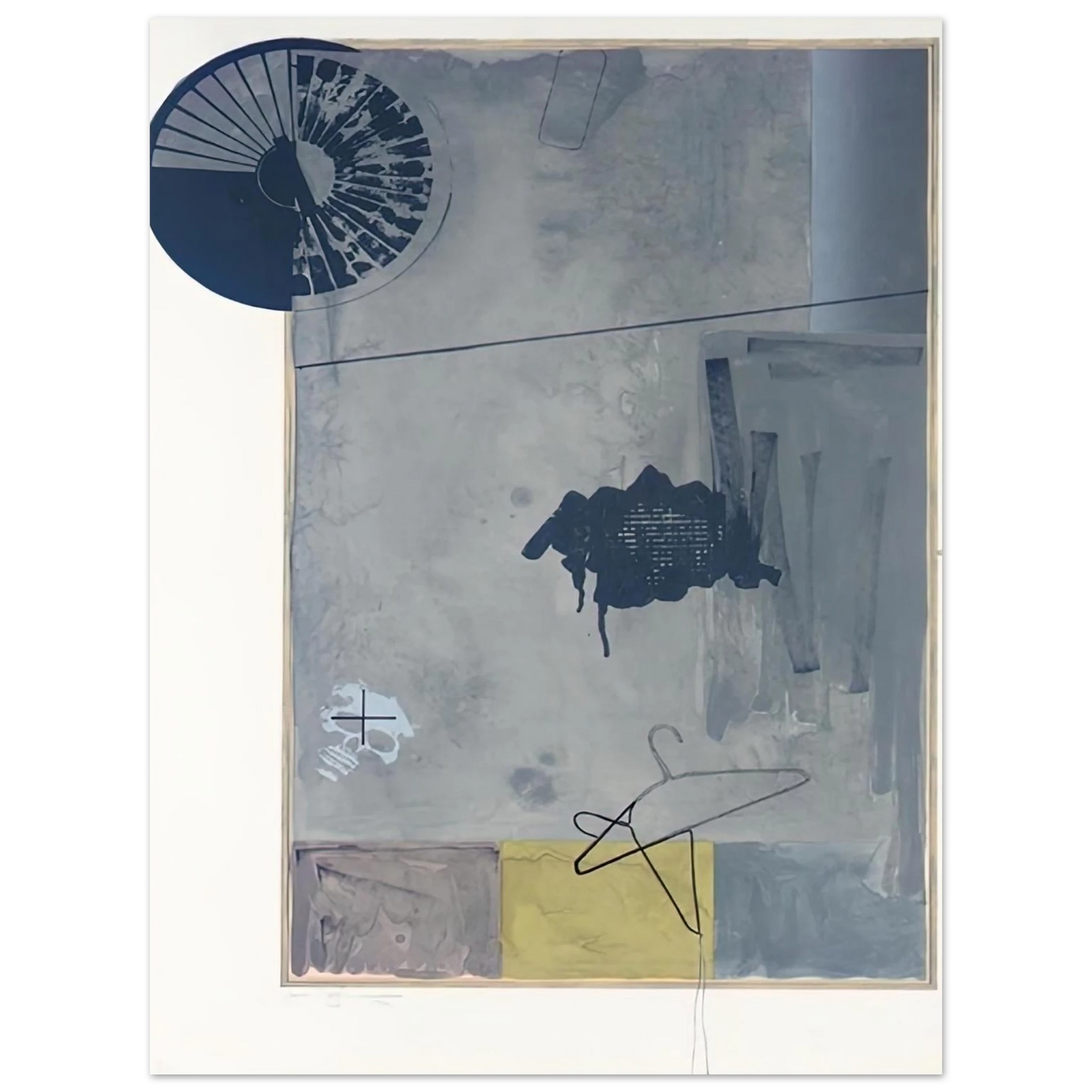 Jasper Johns - EVIAN 75x100 cm / 30x40inches Fine Art Poster