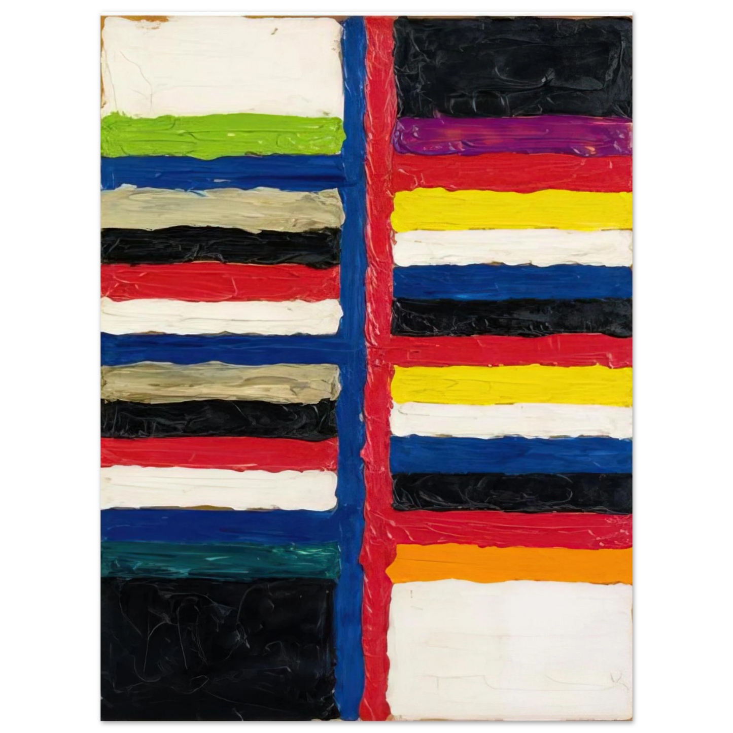 Alfred Jensen - Untitled - 1960 75x100 cm / 30x40inches Fine Art Poster