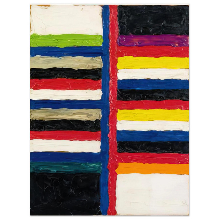 Alfred Jensen - Untitled - 1960 75x100 cm / 30x40inches Fine Art Poster
