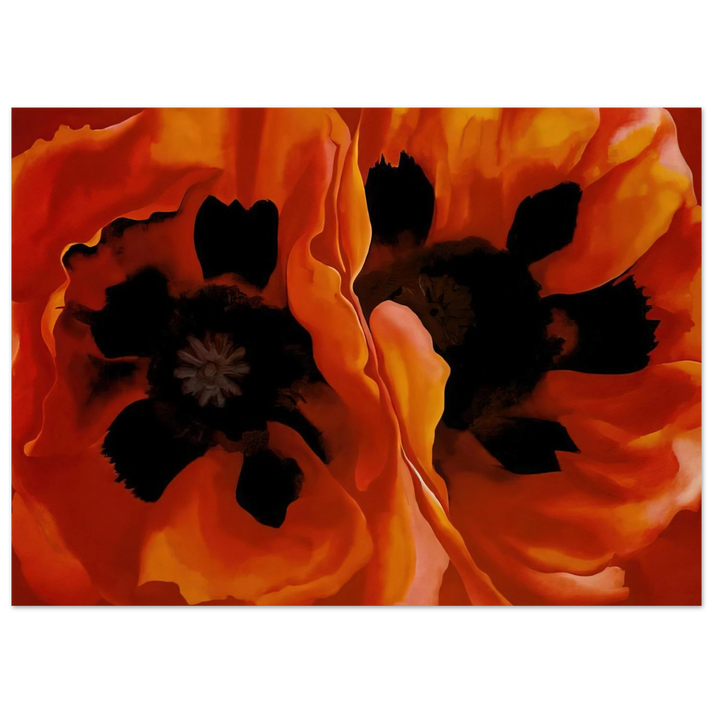 Georgia O'Keeffe - Oriental Poppies Fine Art Poster