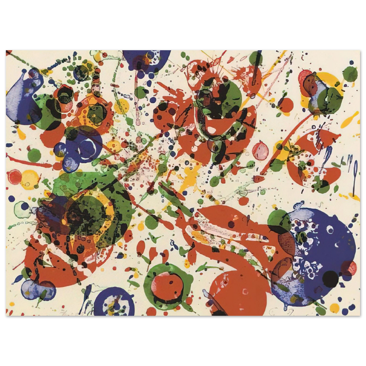 Sam Francis - Untitled from Pasadena Box Lembark L60 75x100 cm / 30x40inches Fine Art Poster