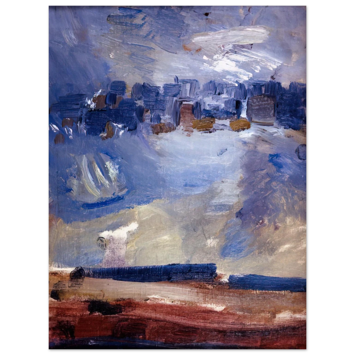 John Marin - Wehawken Sequence - Abstract Art, Expressionism 75x100 cm / 30x40inches Fine Art Poster
