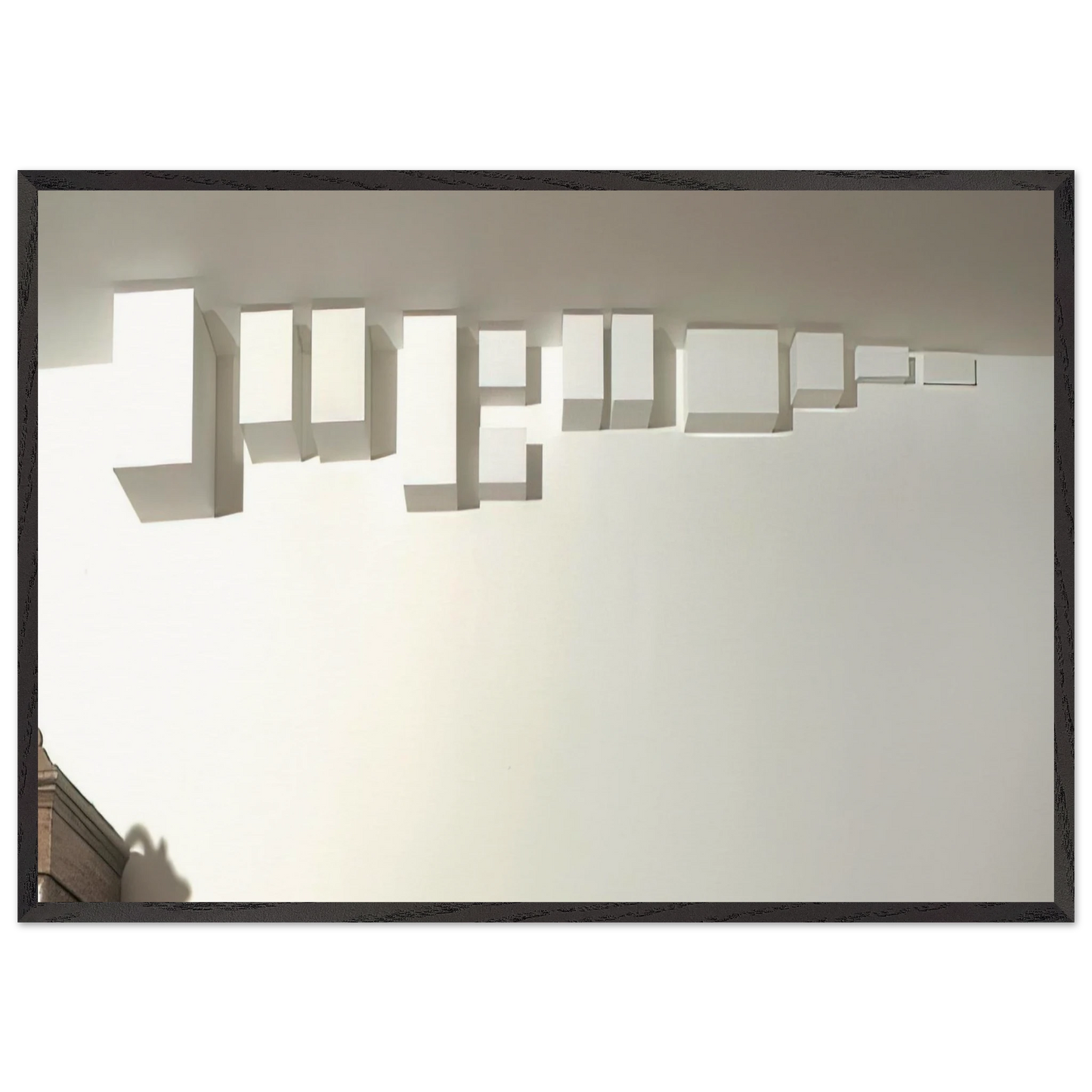 Book of the Clouds - 1983 - Lygia Pape 70x100 cm / 28x40 inches Framed Art Print – Black Wooden Frame