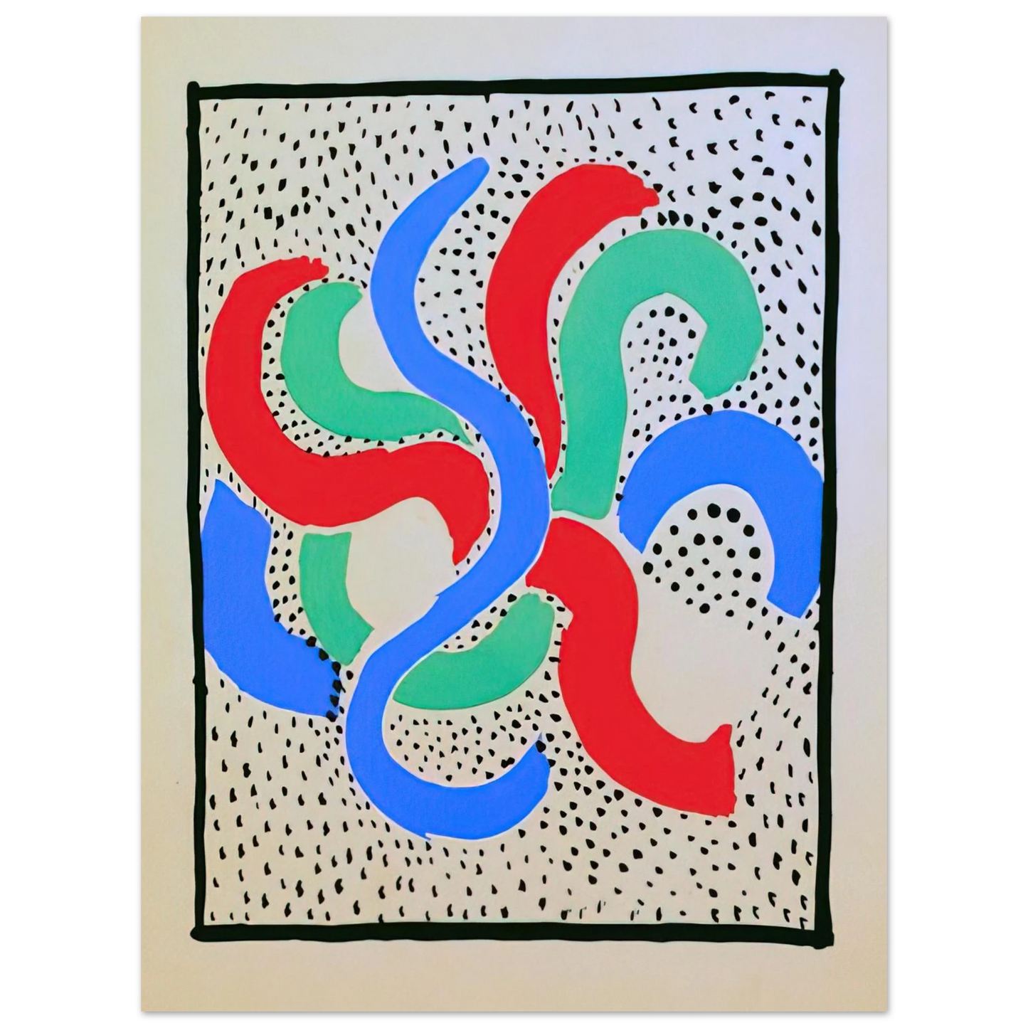 Sonia Delaunay - COMPOSITION 28 75x100 cm / 30x40inches Fine Art Poster