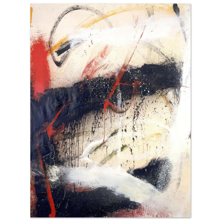 Norman Bluhm - Mathematics - 1962 75x100 cm / 30x40inches Fine Art Poster