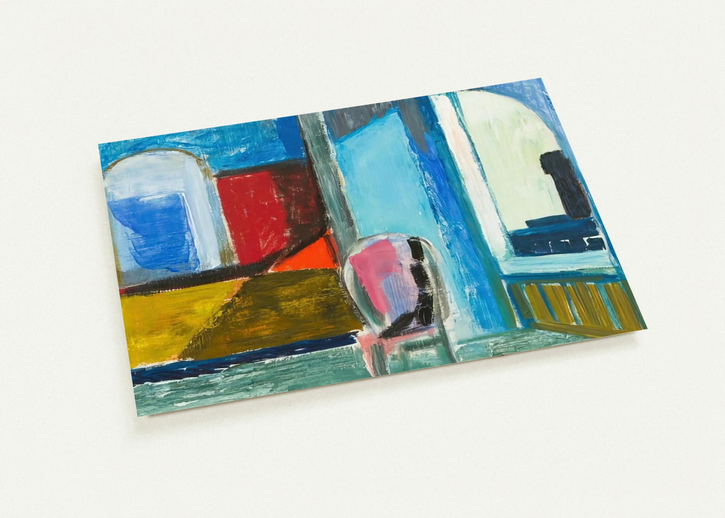 Interior - 1951 By Tove Jansson Pack of 10 Post Cards | Tove Jansson Post Cards | A6 (10.5 x 14.8 cm) - 4.1 x 5.8 inches