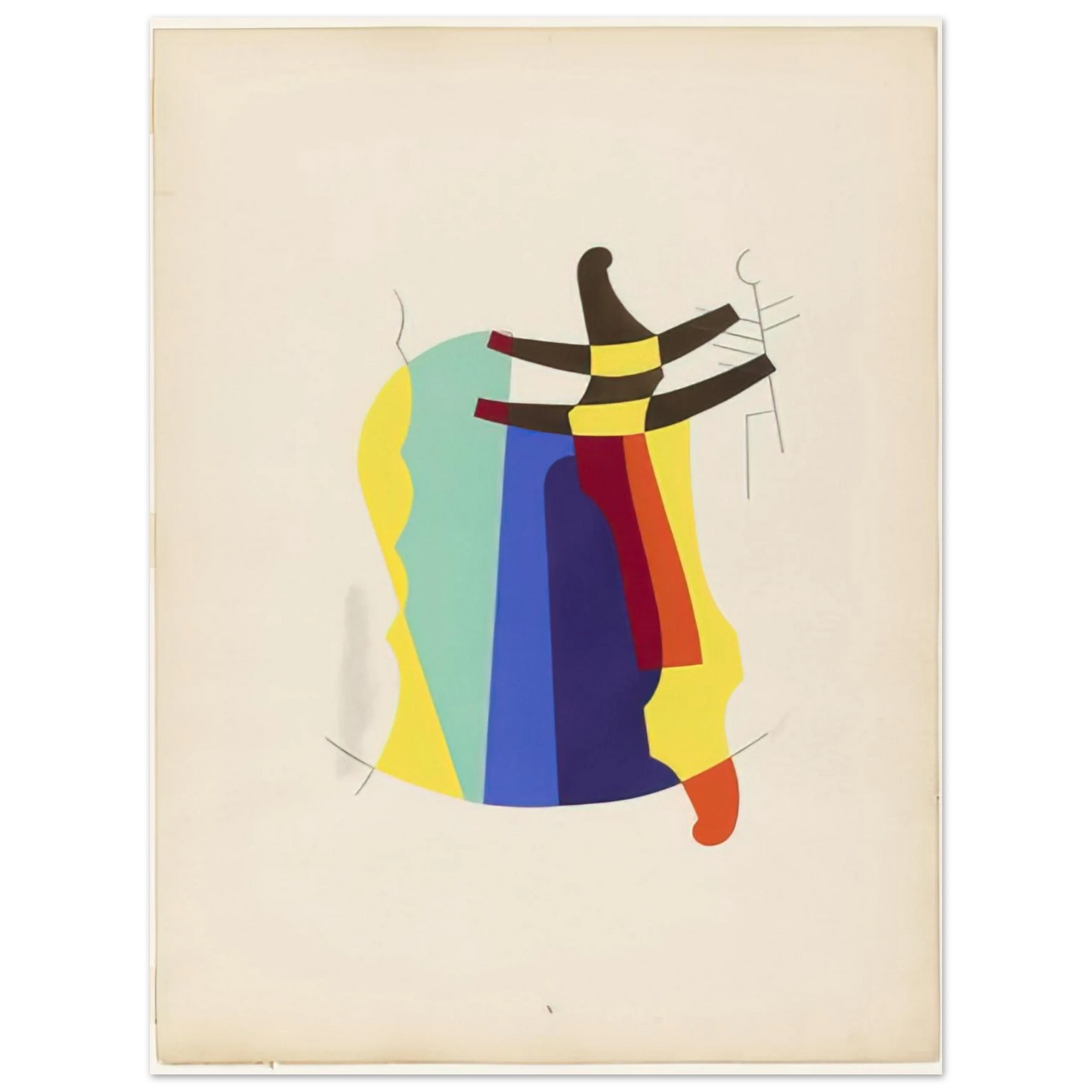 Man Ray - LEGEND FROM THE PORTFOLIO REVOLVING DOORS 1926 75x100 cm / 30x40inches Fine Art Poster