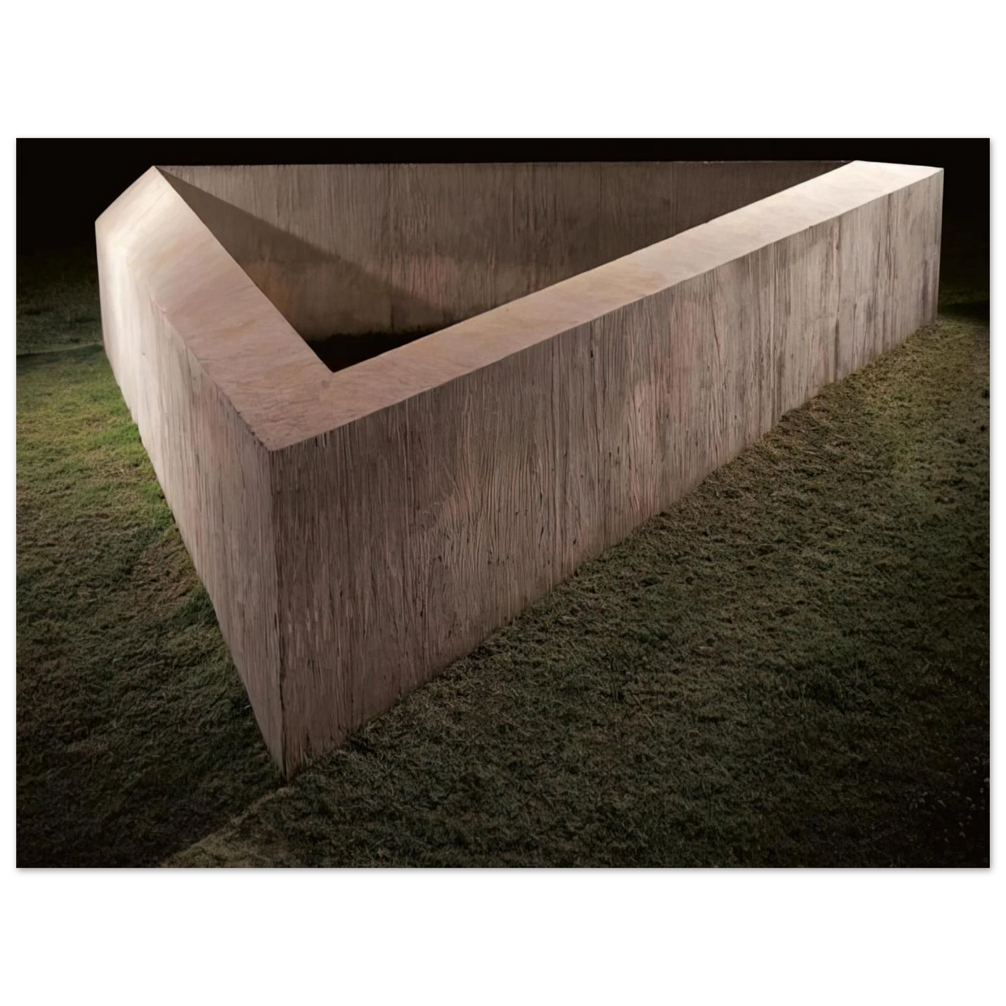 Donald Judd - Untitled Adelaide - 1975 75x100 cm / 30x40inches Fine Art Poster