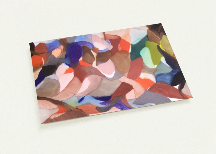 Night of the Red Wind By Alice Baber Pack of 10 Post Cards | Alice Baber Post Cards | A6 (10.5 x 14.8 cm) - 4.1 x 5.8 inches