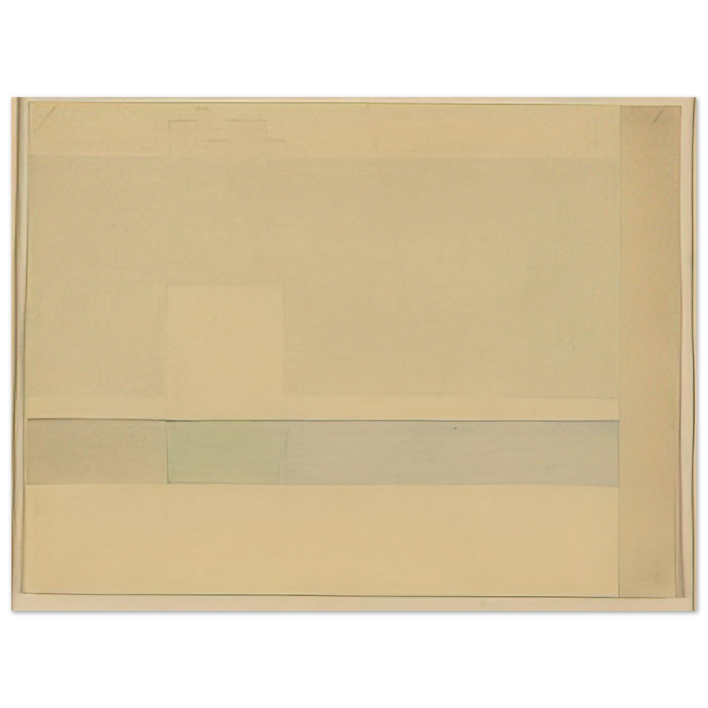 Antonio Calderara - Ha nevicato - 1957 75x100 cm / 30x40inches Fine Art Poster