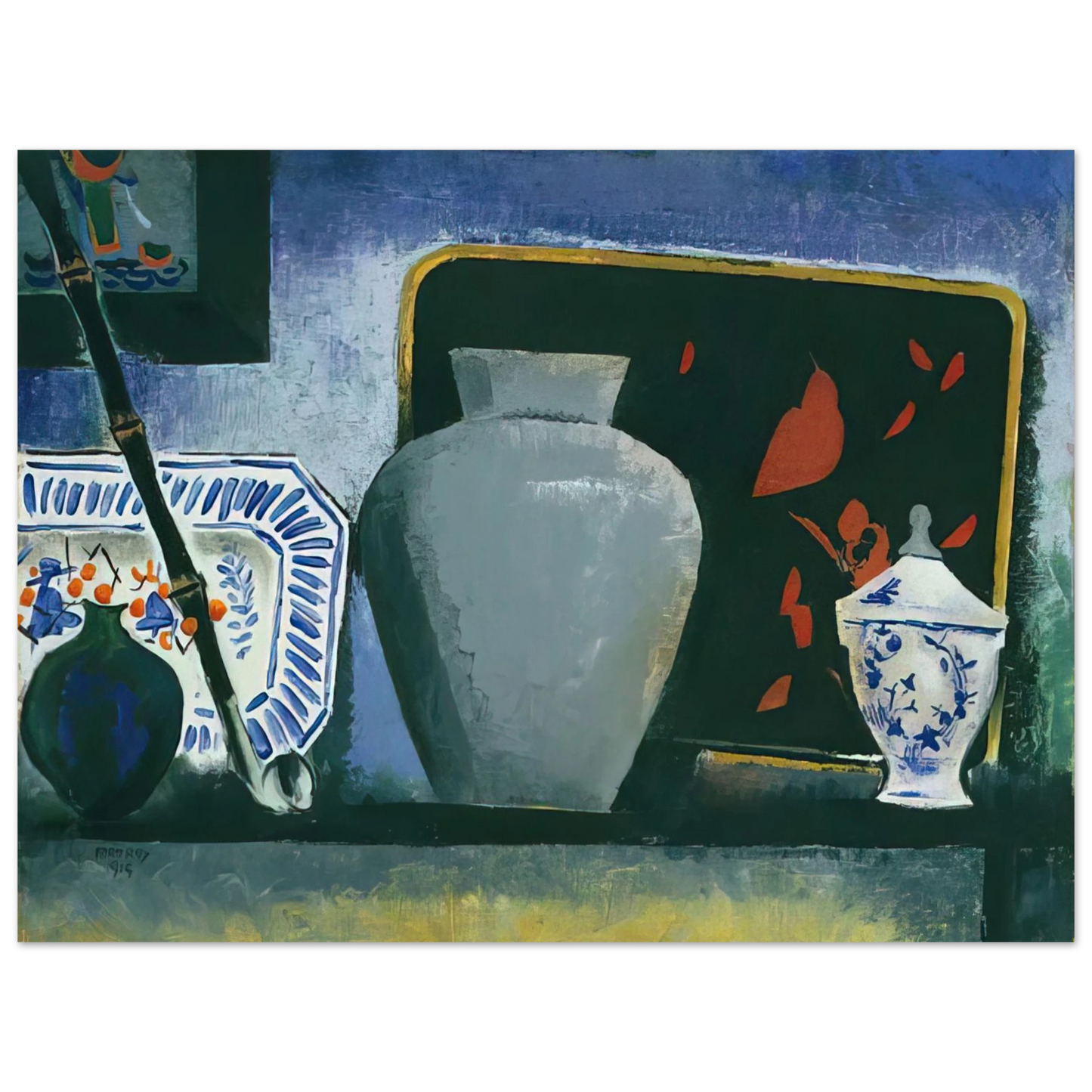 Man Ray - THE BLACK TRAY 75x100 cm / 30x40inches Fine Art Poster